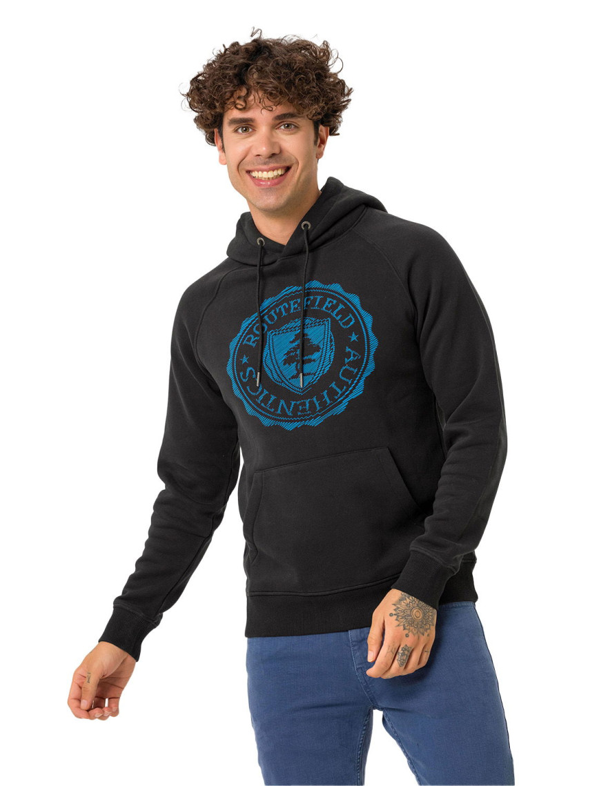Routefield Halvor Erkek Siyah Sweatshirt Routefield Halvor Erkek Siyah Sweatshirt