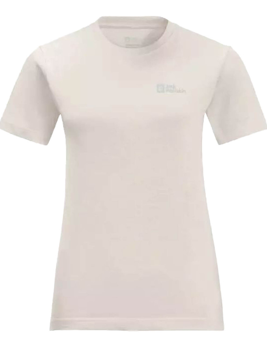 Jack Wolfskin Essential T Kadın Beyaz Tişört Jack Wolfskin Essential T Kadın Beyaz Tişört