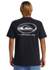 Quiksilver Chrome Logo Stn Erkek Siyah Tişört Quiksilver Chrome Logo Stn Erkek Siyah Tişört