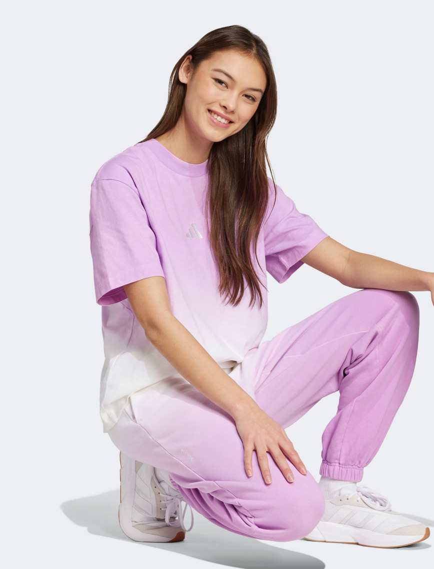 adidas All Szn Loose Dip-Dye Kadın Beyaz T-Shirt adidas All Szn Loose Dip-Dye Kadın Beyaz T-Shirt