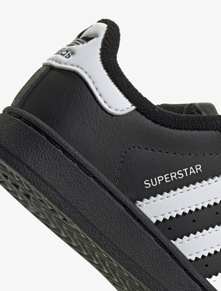 adidas Superstar II Comfort Closure Çocuk Siyah Sneaker adidas Superstar II Comfort Closure Çocuk Siyah Sneaker
