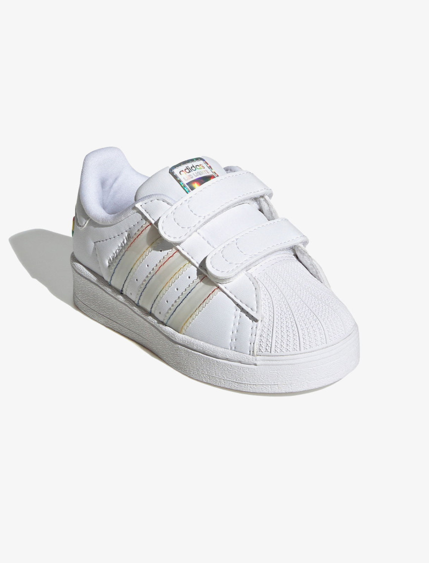 adidas Superstar LED Lights Comfort Closure Çocuk Beyaz Sneaker adidas Superstar LED Lights Comfort Closure Çocuk Beyaz Sneaker