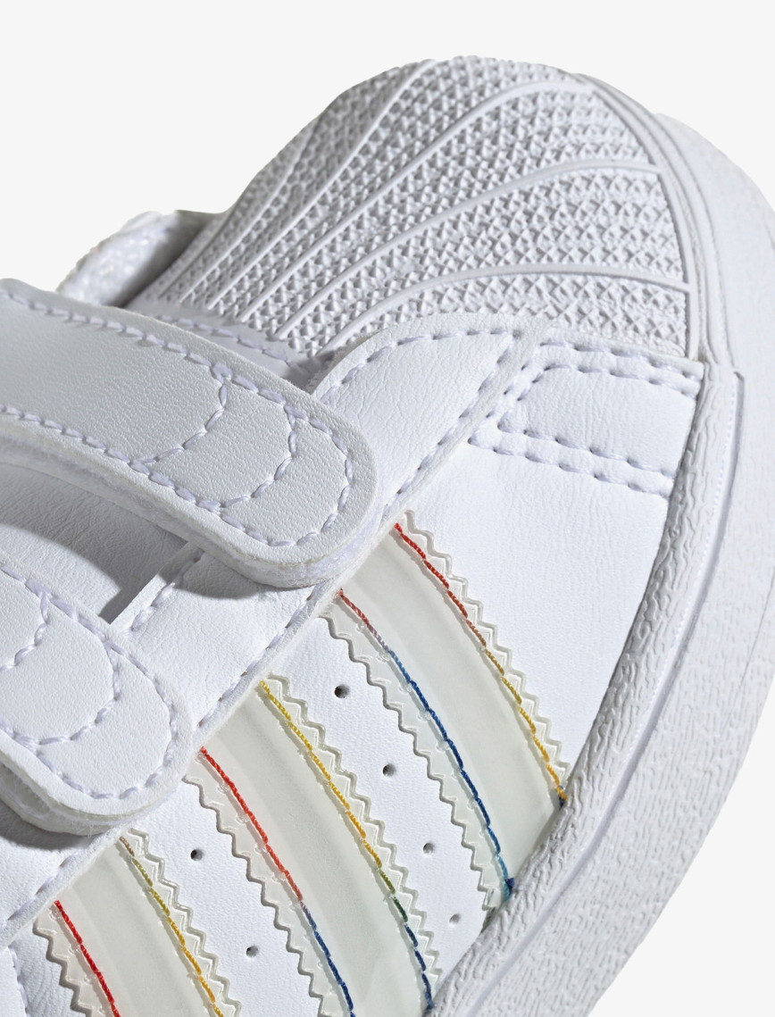 adidas Superstar LED Lights Comfort Closure Çocuk Beyaz Sneaker adidas Superstar LED Lights Comfort Closure Çocuk Beyaz Sneaker