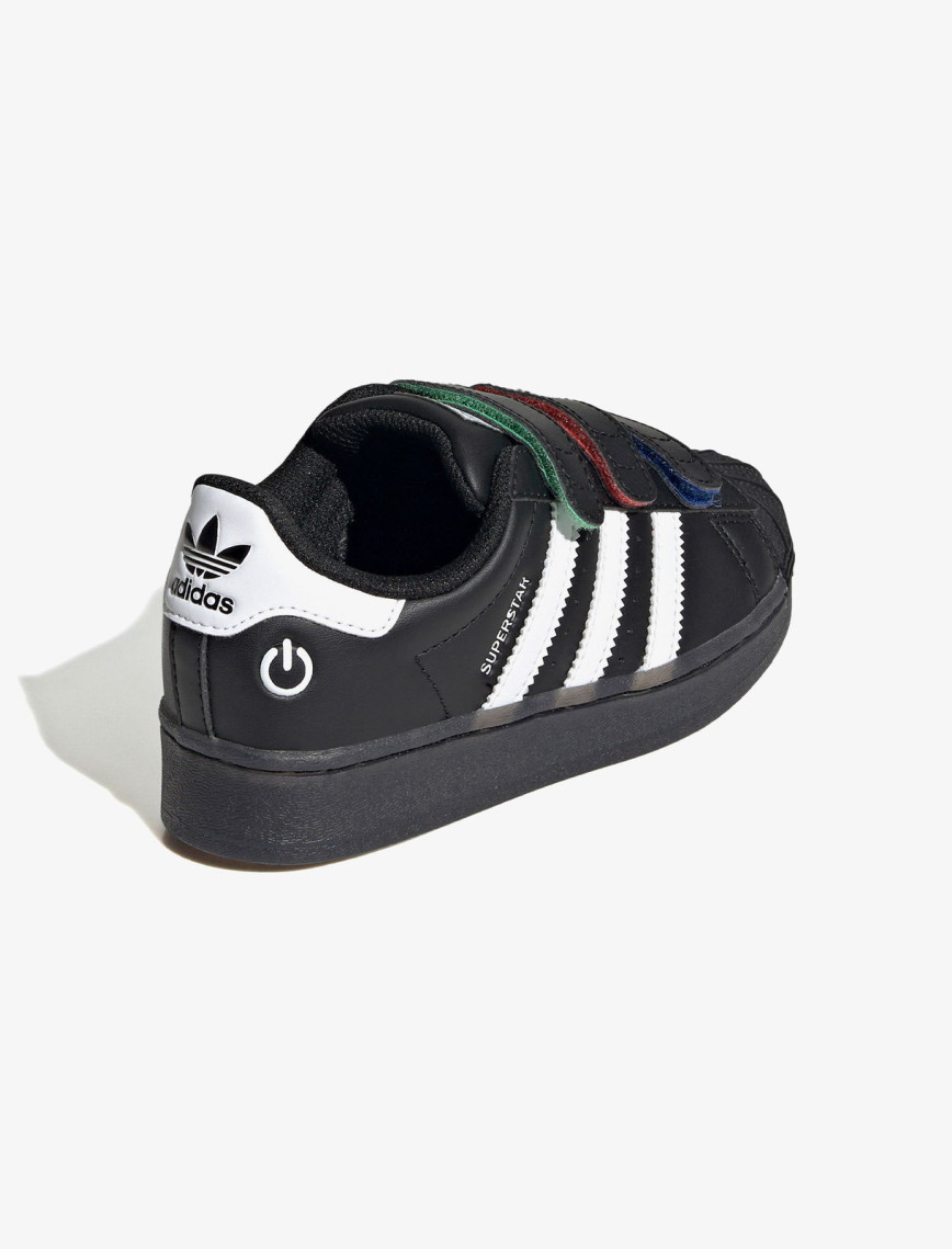 adidas Superstar LED Lights Comfort Closure Çocuk Siyah Sneaker adidas Superstar LED Lights Comfort Closure Çocuk Siyah Sneaker