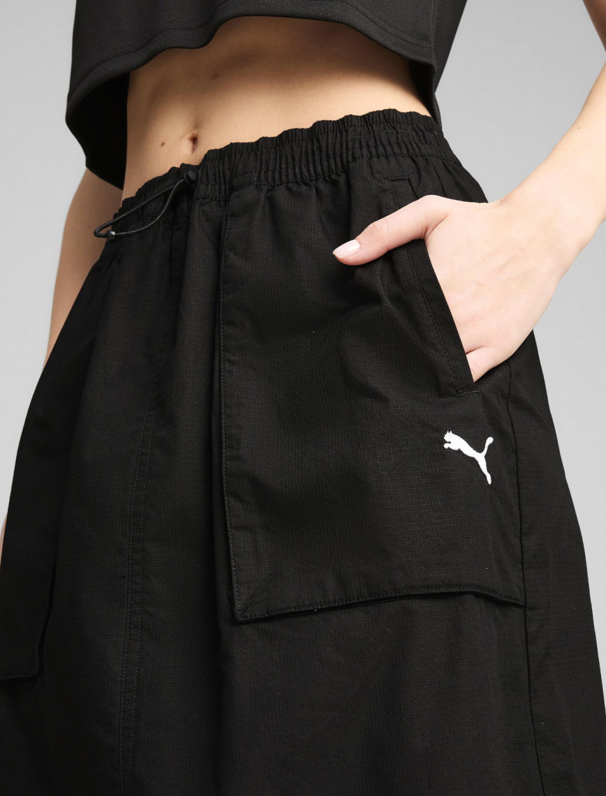 Puma Future Puma Archive Skirt Kadın Siyah Maxi Etek Puma Future Puma Archive Skirt Kadın Siyah Maxi Etek