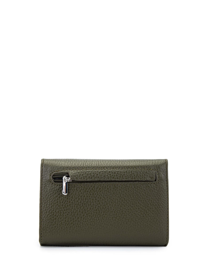 Tamer Tanca Kadın Hakiki Deri Yeşil Cüzdan Cuzdan