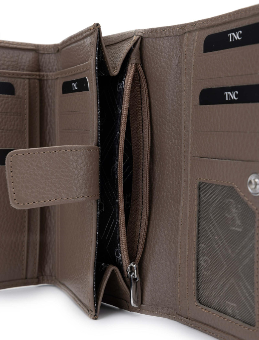 Tamer Tanca Kadın Hakiki Deri Vizon Cüzdan Cuzdan