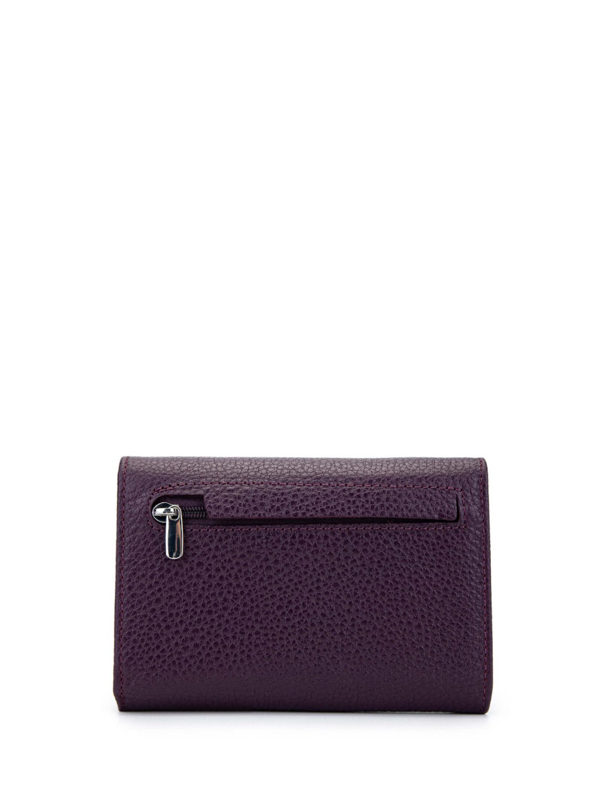 Tamer Tanca Kadın Hakiki Deri Mor Cüzdan Cuzdan