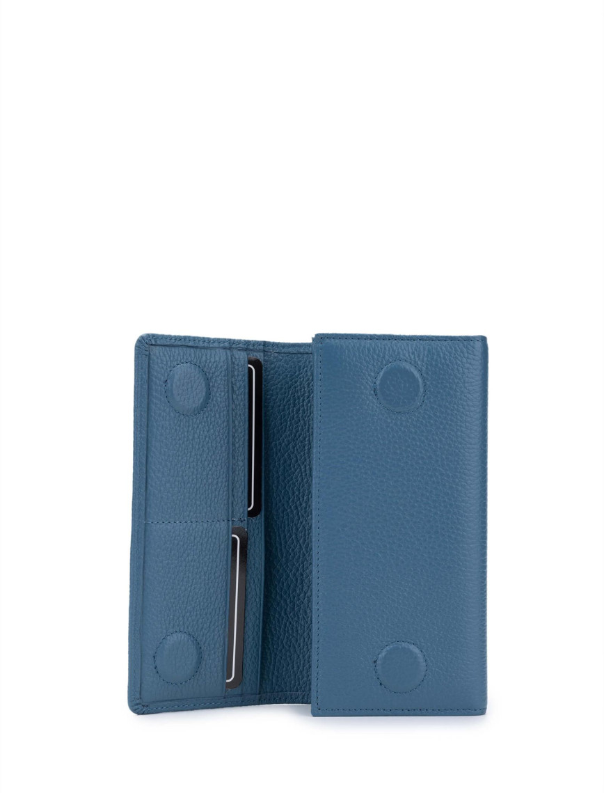 Tamer Tanca Kadın Hakiki Deri Jean Günlük Cuzdan