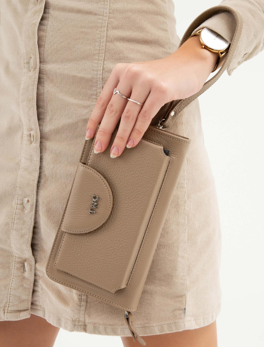 Tamer Tanca Kadın Hakiki Deri Vizon Günlük Cuzdan