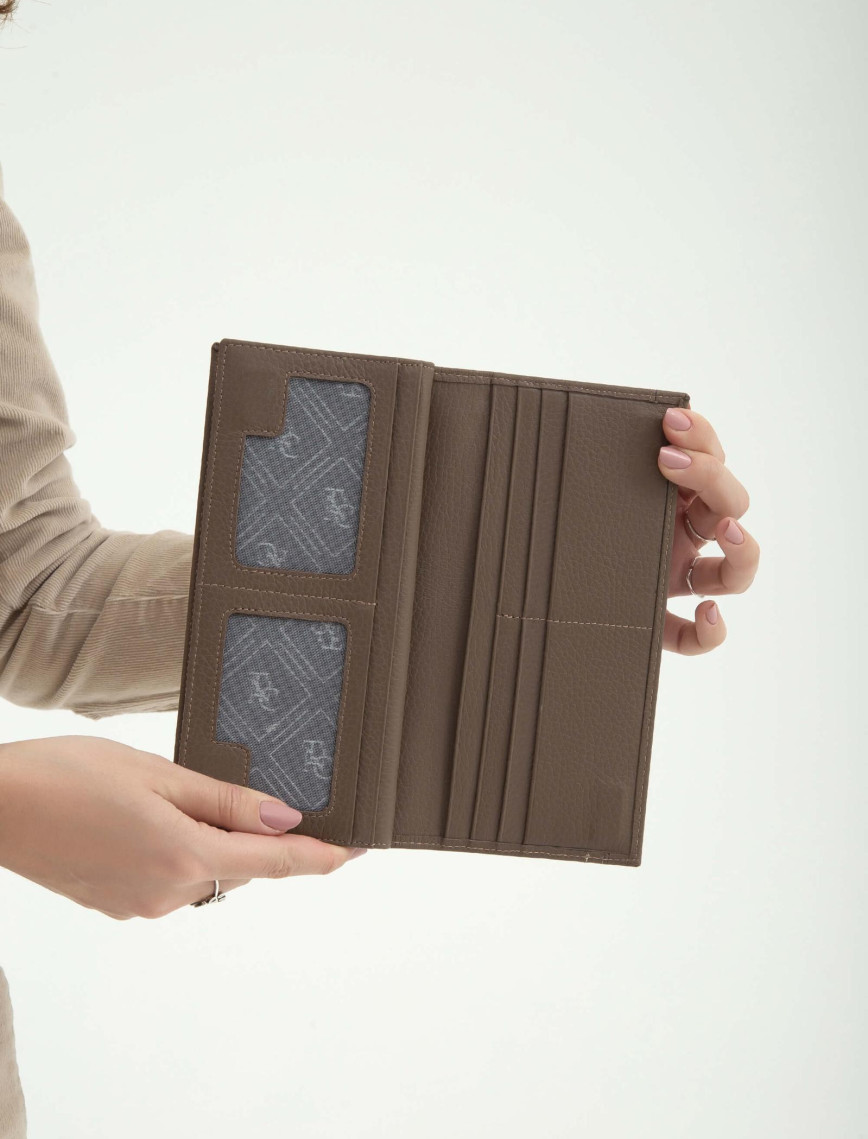 Tamer Tanca Kadın Hakiki Deri Vizon Günlük Cuzdan Tamer Tanca Kadın Hakiki Deri Vizon Günlük Cuzdan