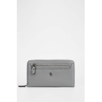 Tamer Tanca Kadın Hakiki Deri Gri Günlük Cuzdan