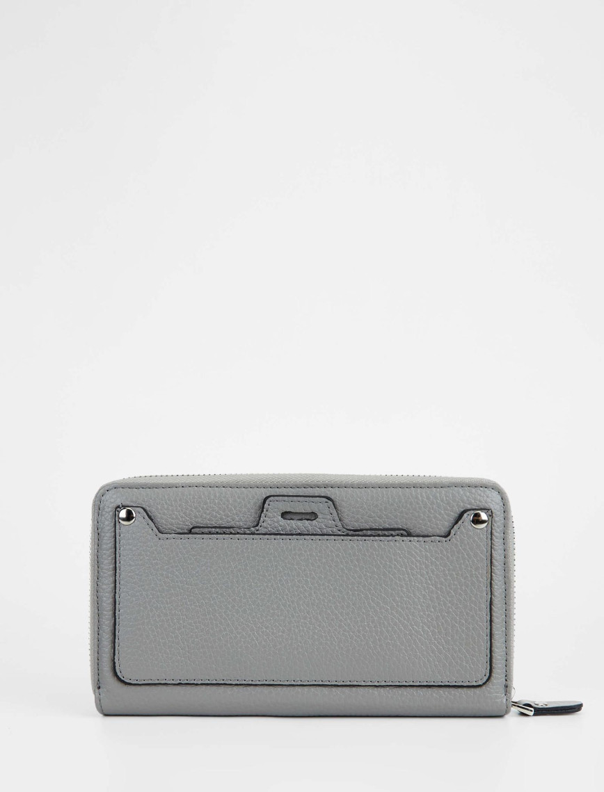 Tamer Tanca Kadın Hakiki Deri Gri Günlük Cuzdan Tamer Tanca Kadın Hakiki Deri Gri Günlük Cuzdan