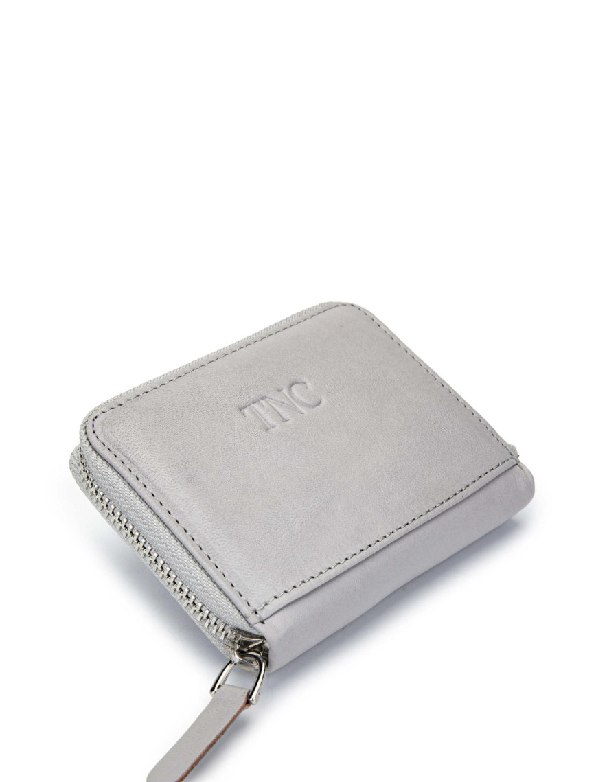 Tamer Tanca Unisex Hakiki Deri Gri Kartlık Tamer Tanca Unisex Hakiki Deri Gri Kartlık