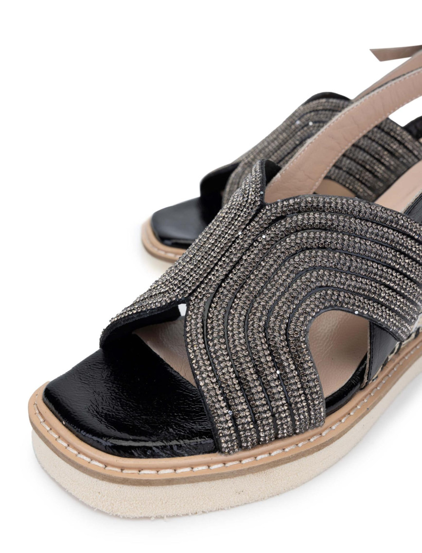 Tamer Tanca Kadın Hakiki Deri Siyah Topuklu Sandalet Tamer Tanca Kadın Hakiki Deri Siyah Topuklu Sandalet