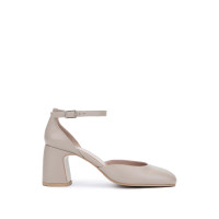 Tamer Tanca Kadın Hakiki Deri Vizon Topuklu Sandalet Tamer Tanca Kadın Hakiki Deri Vizon Topuklu Sandalet