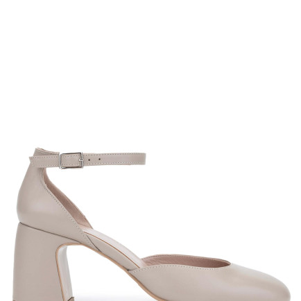 Tamer Tanca Kadın Hakiki Deri Vizon Topuklu Sandalet Tamer Tanca Kadın Hakiki Deri Vizon Topuklu Sandalet