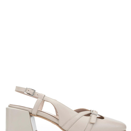 Tamer Tanca Kadın Hakiki Deri Vizon Topuklu Sandalet