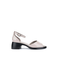 Tamer Tanca Kadın Hakiki Deri Vizon Rugan Topuklu Sandalet Tamer Tanca Kadın Hakiki Deri Vizon Rugan Topuklu Sandalet