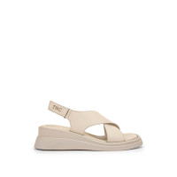 Tamer Tanca Kadın Hakiki Deri Bej Topuklu Sandalet Tamer Tanca Kadın Hakiki Deri Bej Topuklu Sandalet