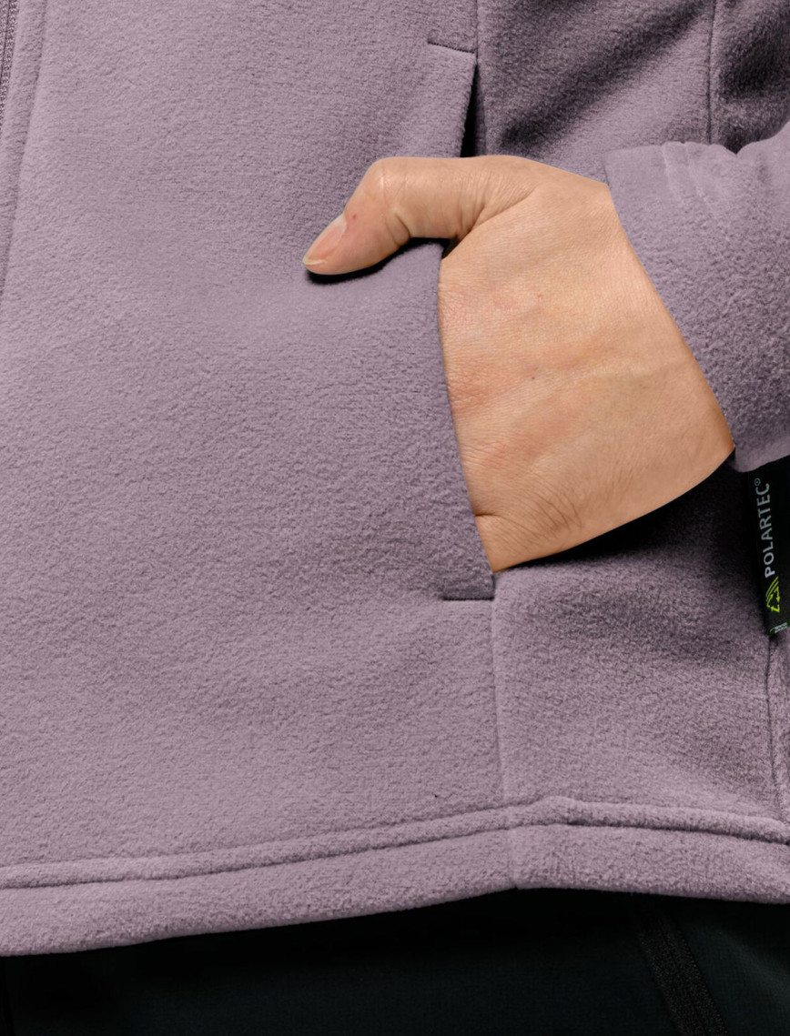 Jack Wolfskin Tanuz Kadın Mor Polar