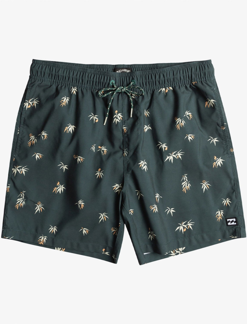 Billabong Wasted Times Layback Erkek Yeşil Mayo Şort Billabong Wasted Times Layback Erkek Yeşil Mayo Şort