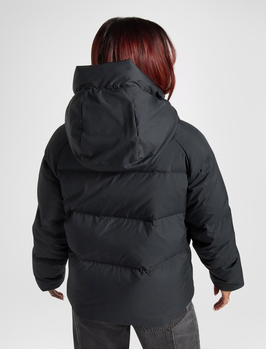 Converse Classic Kadın Kapüşonlu Siyah Ceket Converse Classic Kadın Kapüşonlu Siyah Ceket