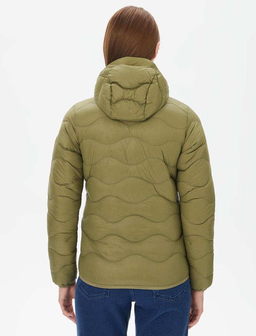 Peak Performance Helium Down Hood Kadın Yeşil Outdoor Mont Peak Performance Helium Down Hood Kadın Yeşil Outdoor Mont