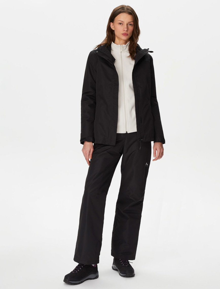 Mc Kinley Terang 3in1 Kadın Siyah Outdoor Mont