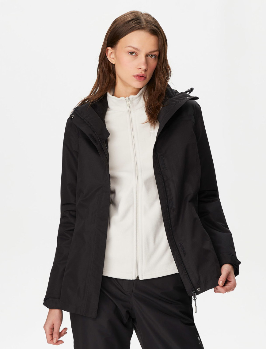 Mc Kinley Terang 3in1 Kadın Siyah Outdoor Mont