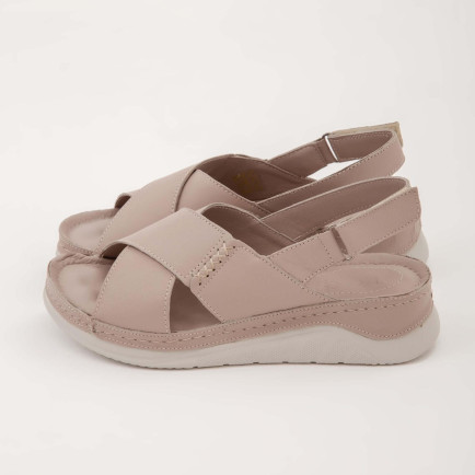 Tamer Tanca Kadın Hakiki Deri Taş Günlük Sandalet