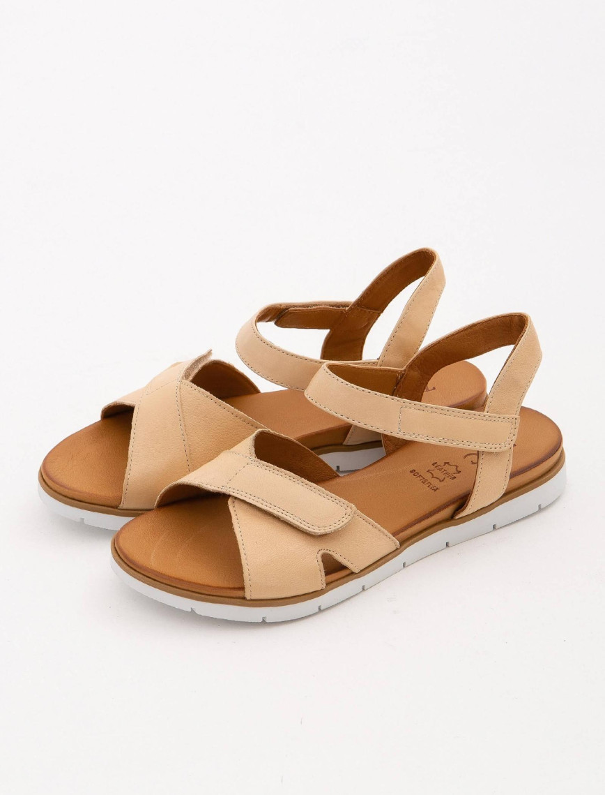 Tamer Tanca Kadın Hakiki Deri Jean Günlük Sandalet