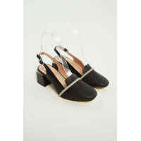 Tamer Tanca Kadın Hakiki Deri Siyah Deri Topuklu Sandalet Tamer Tanca Kadın Hakiki Deri Siyah Deri Topuklu Sandalet