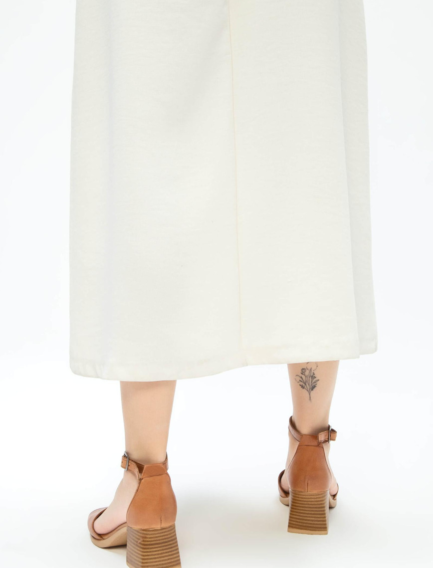 Tamer Tanca Kadın Vegan Taba Topuklu Sandalet Tamer Tanca Kadın Vegan Taba Topuklu Sandalet