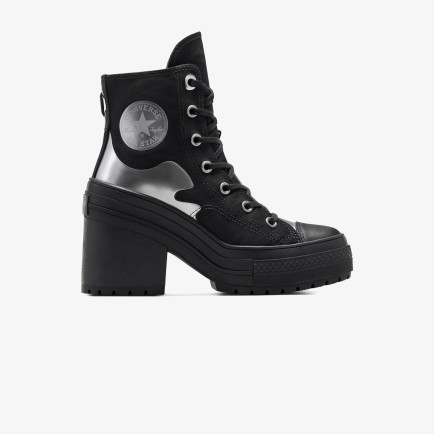 Converse Chuck 70 De Luxe Heel Unisex Siyah Platform Sneaker Converse Chuck 70 De Luxe Heel Unisex Siyah Platform Sneaker