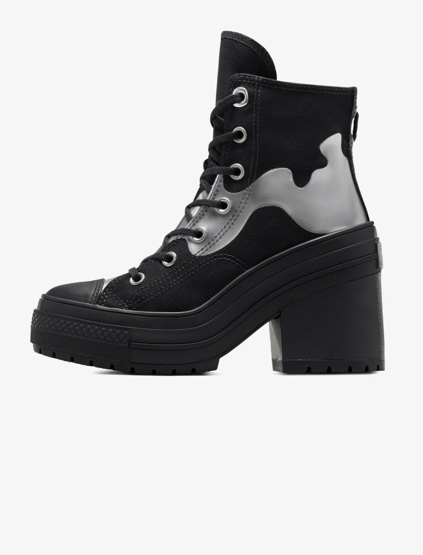 Converse Chuck 70 De Luxe Heel Unisex Siyah Platform Sneaker Converse Chuck 70 De Luxe Heel Unisex Siyah Platform Sneaker