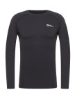 Jack Wolfskin Infinite Light Ls Erkek Siyah İçlik Üst Jack Wolfskin Infinite Light Ls Erkek Siyah İçlik Üst