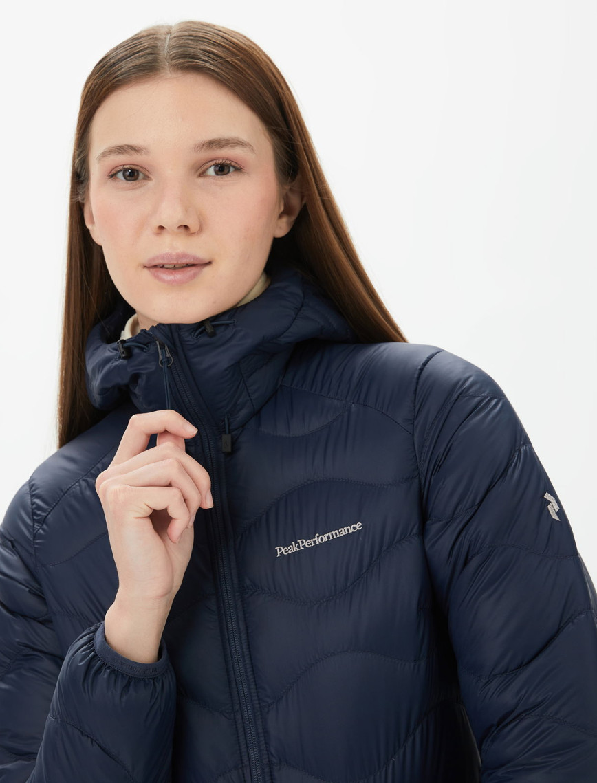 Peak Performance Helium Down Hood Kadın Lacivert Outdoor Mont Peak Performance Helium Down Hood Kadın Lacivert Outdoor Mont