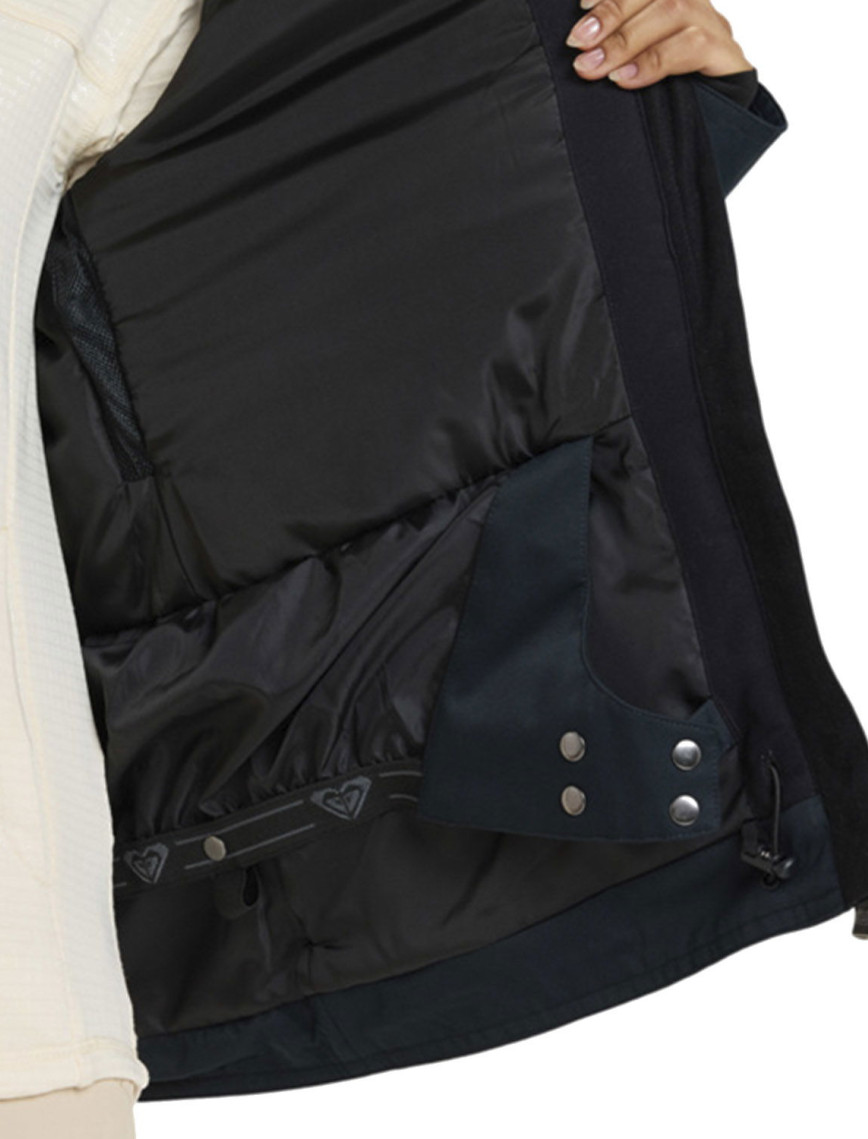 Roxy Billie Kadın Siyah Snowboard Ceketi Roxy Billie Kadın Siyah Snowboard Ceketi