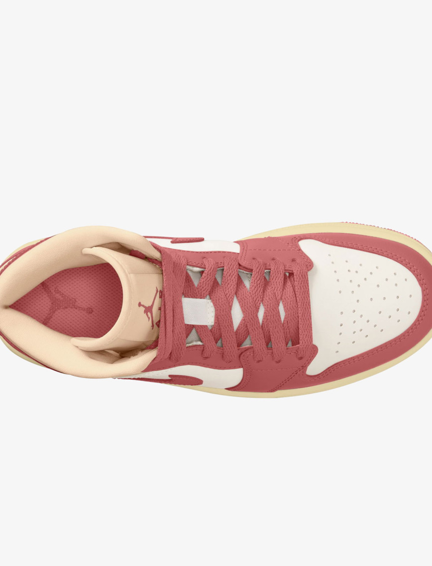 Jordan Air 1 Mid Kadın Pembe Spor Ayakkabı Jordan Air 1 Mid Kadın Pembe Spor Ayakkabı