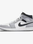 Jordan Air 1 Mid Erkek Gri Spor Ayakkabı