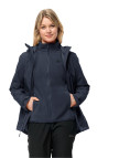 Jack Wolfskin Moonrise 3in1 Kadın Outdoor Ceketi
