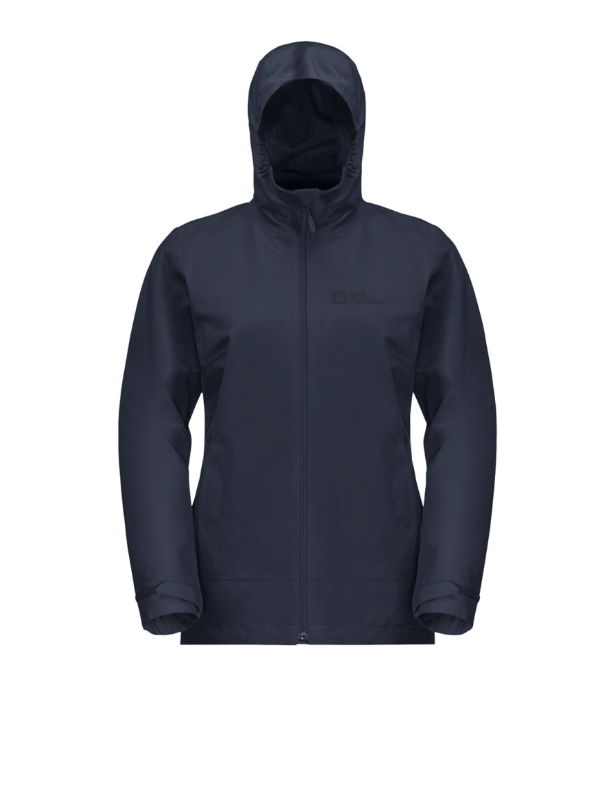 Jack Wolfskin Moonrise 3in1 Kadın Turuncu Outdoor Ceketi