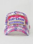 RustandRich Kadın Erkek Pembe Trucker Şapka-Urban Collection-Born In Earth RustandRich Kadın Erkek Pembe Trucker Şapka-Urban Collection-Born In Earth