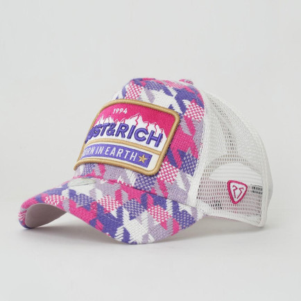 RustandRich Kadın Erkek Pembe Trucker Şapka-Urban Collection-Born In Earth RustandRich Kadın Erkek Pembe Trucker Şapka-Urban Collection-Born In Earth