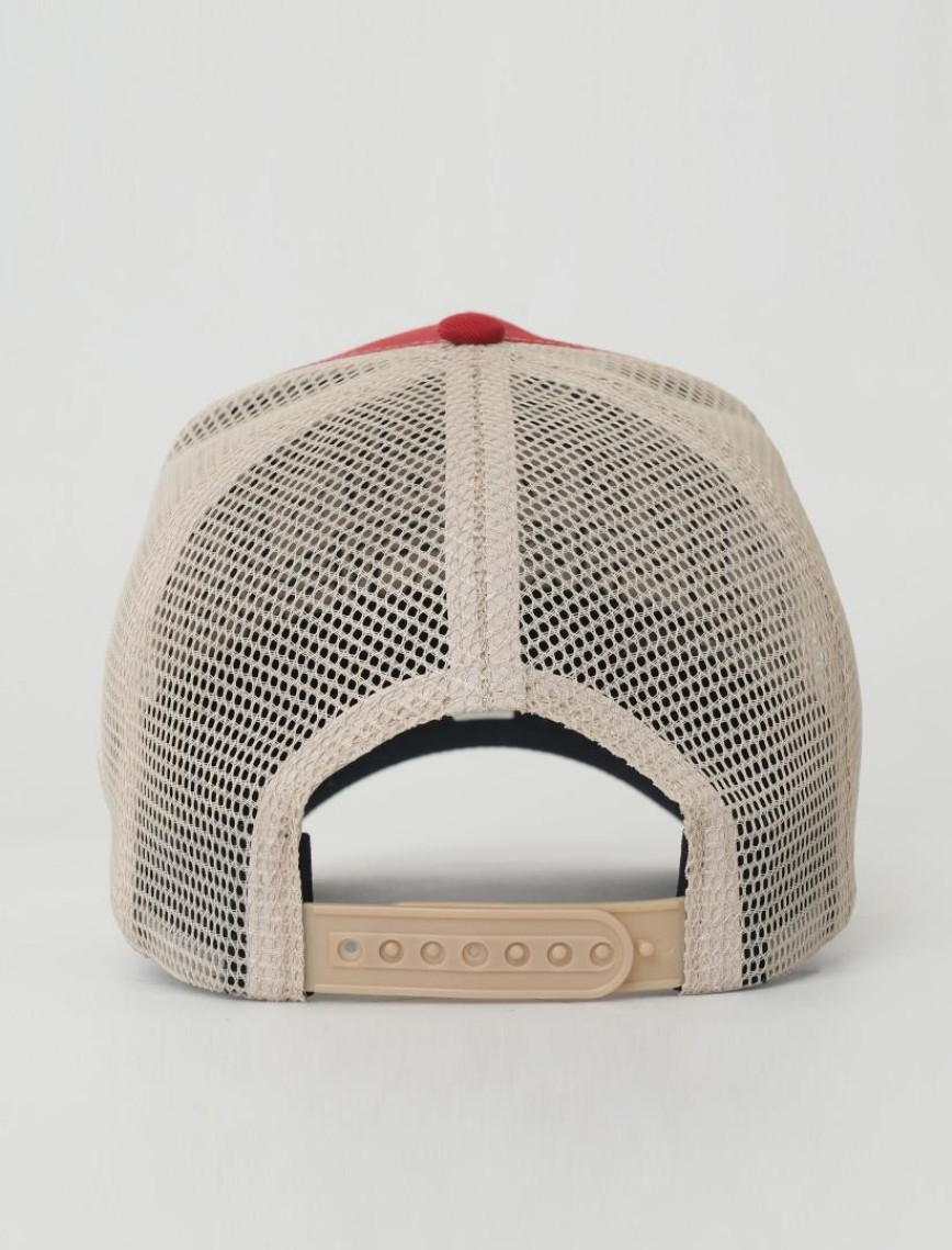 RustandRich Kadın Erkek Kırmızı Trucker Şapka-Hard Collection-Hard Love RustandRich Kadın Erkek Kırmızı Trucker Şapka-Hard Collection-Hard Love