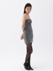 Straplez Mini Elbise Straplez Mini Elbise