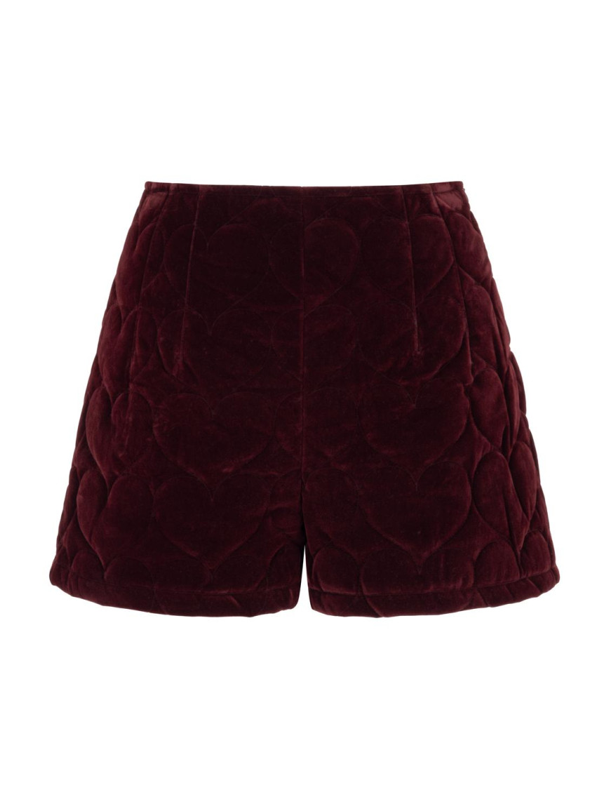 Kapitoneli Mini Şort Kapitoneli Mini Şort