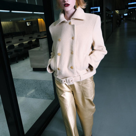 Vatkalı Gömlek Yaka Kaban Vatkalı Gömlek Yaka Kaban