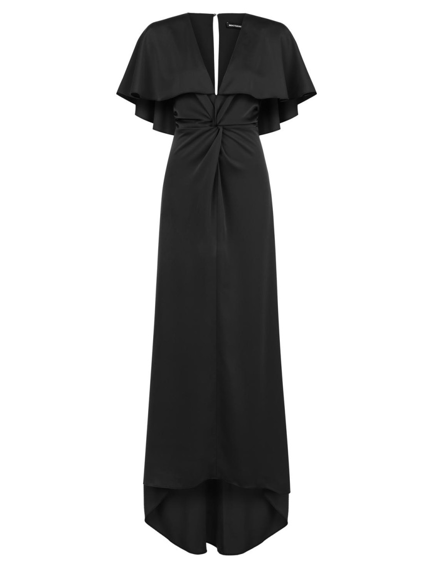 Düğümlü Uzun Elbise Düğümlü Uzun Elbise